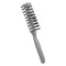 Gray Vent Hairbrush 8” Hard Bristle Brush for Hair Pack of 12 Plastic Hair Brushes for Women and Men Hair Brush for Thick Hair Detangling Brushes for Hair with Rounded Rubber Tips